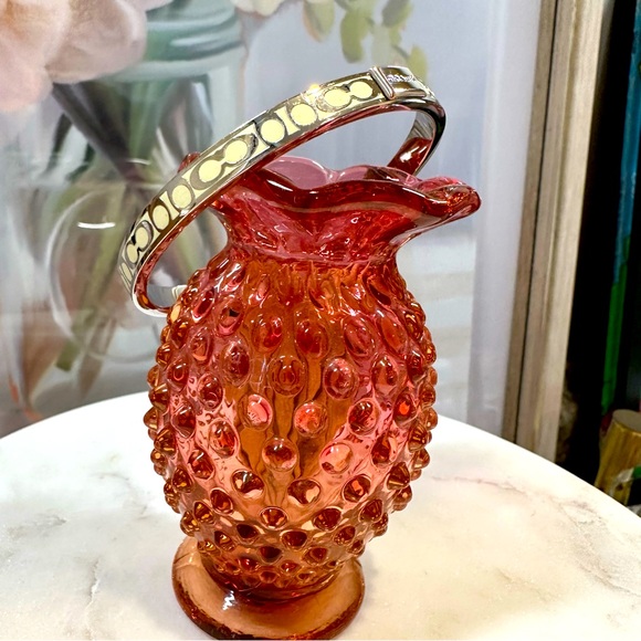 COACH - Signature C Cream Enameled Silver Bangle Bracelet - Picture 4 of 12